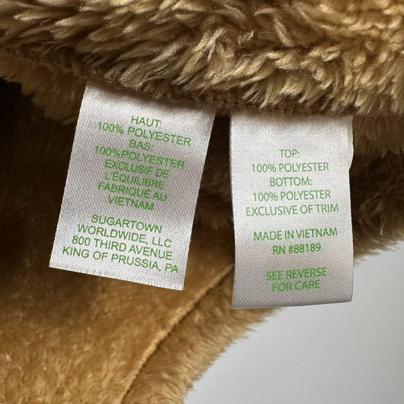 Lilly Pulitzer Keala Sherpa Popover Fleece XLarge XL Neon Pink Tan - Picture 8 of 8